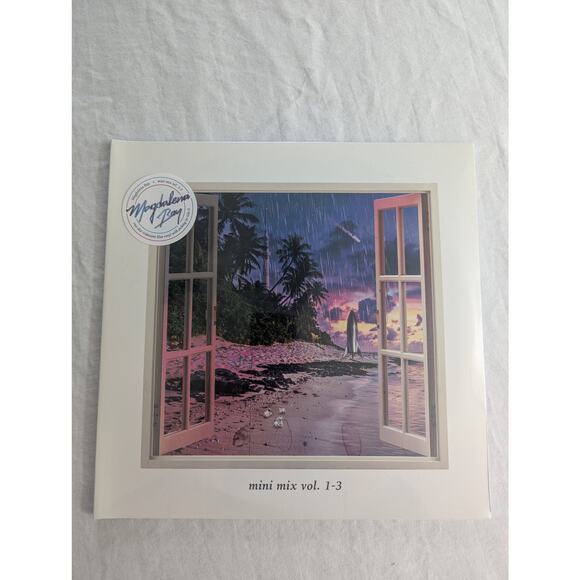 Magdalena Bay Mini Mix Vol 1-3 Vinyl LP Iridescent Blue Etching Sealed New - Picture 2 of 13